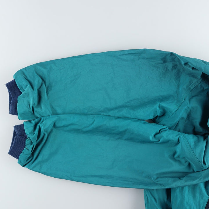 Osh Kosh Men's Padded Puffer Jacket, Size XL Nylon turquoise blue Vintage Second Hand