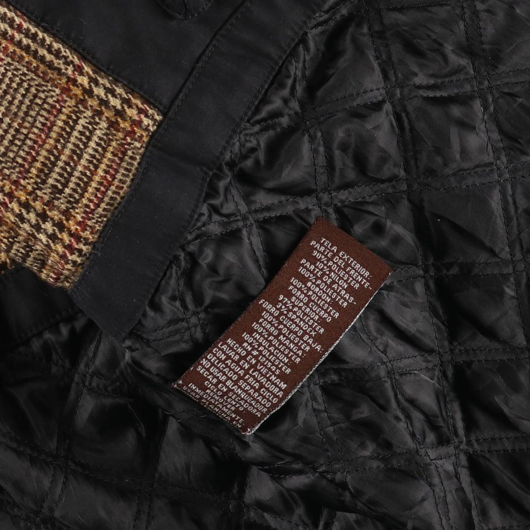 Michael Kors Men's Padded Puffer Jacket, Size L polyester black type Vintage Second Hand