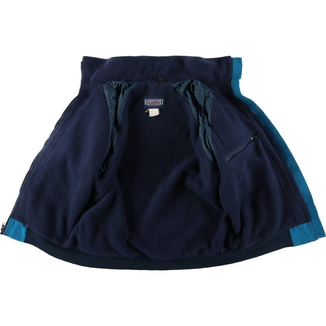 Lands' End SQUALL JACKET, Men's Size M, Padded Puffer Jacket unclear blue type Vintage Second Hand