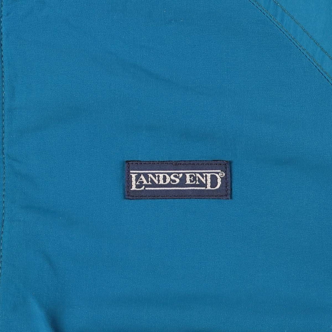 Lands' End SQUALL JACKET, Men's Size M, Padded Puffer Jacket unclear blue type Vintage Second Hand