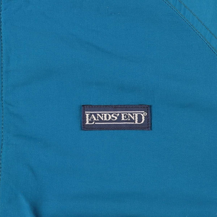 Lands' End SQUALL JACKET, Men's Size M, Padded Puffer Jacket unclear blue type Vintage Second Hand