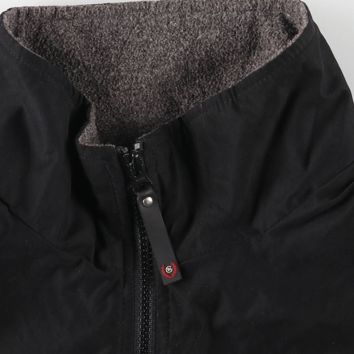 Ralph Lauren Chaps nylon jacket, men's size L polyester black type Vintage Second Hand