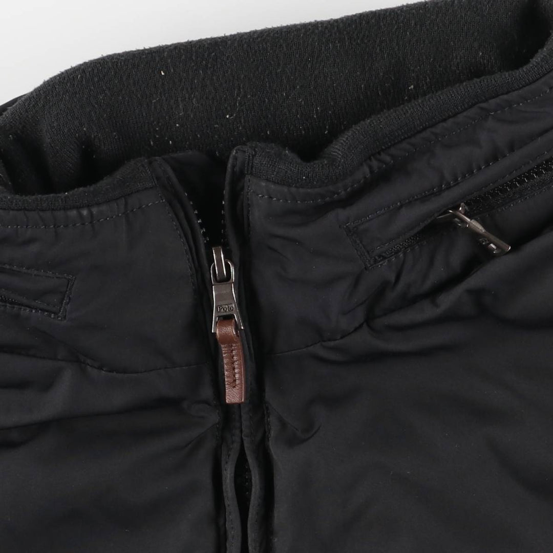 Ralph Lauren POLO by Ralph Lauren padded puffer jacket, men's size XXL polyester navy blue type Vintage Second Hand