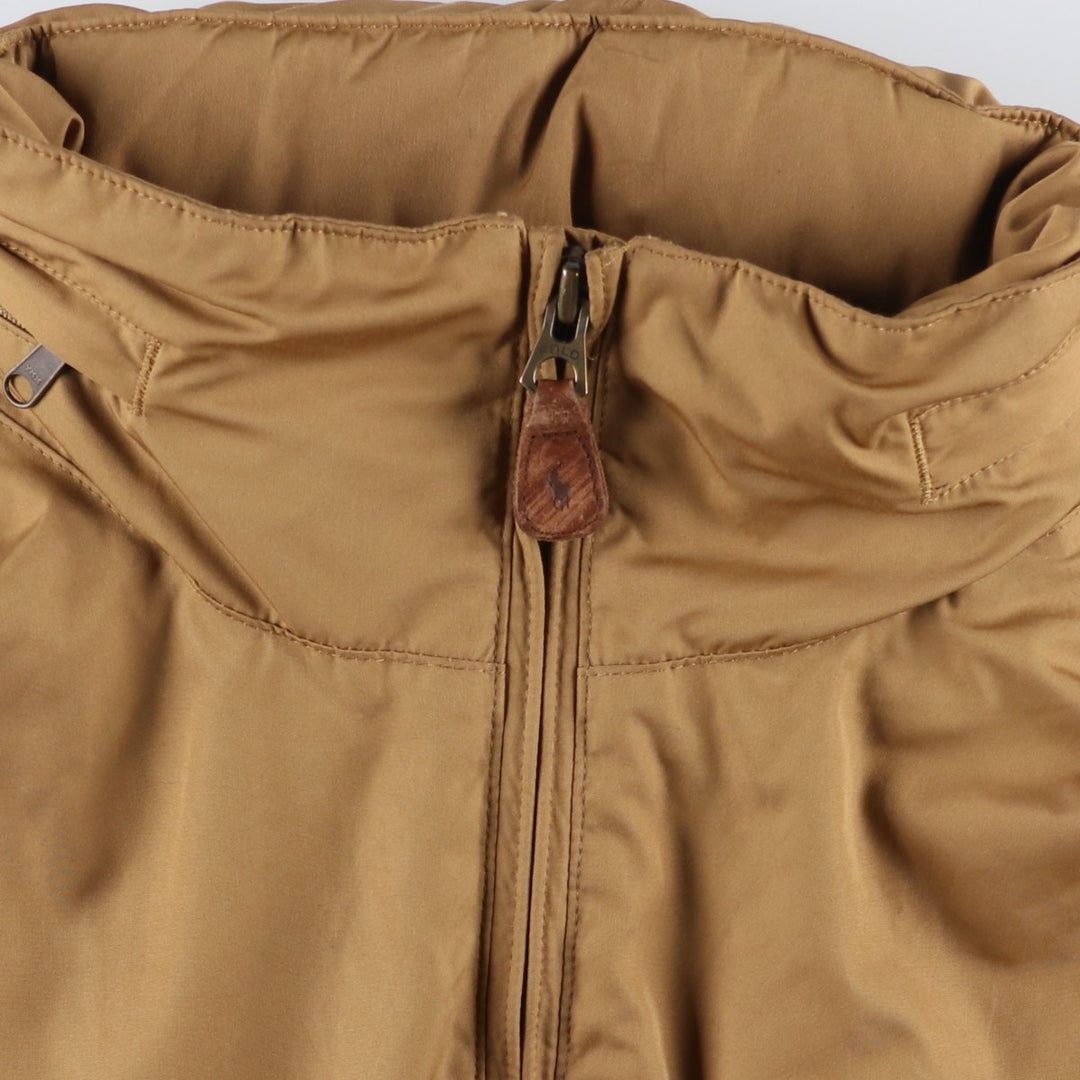 Ralph Lauren POLO by Ralph Lauren padded puffer jacket, men's size L polyester Beige type Vintage Second Hand