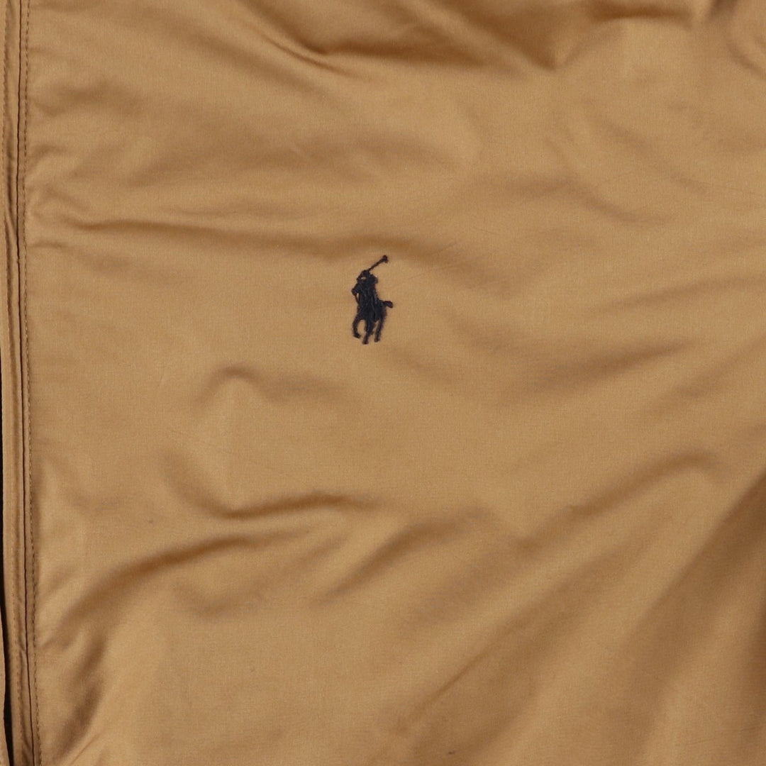 Ralph Lauren POLO by Ralph Lauren padded puffer jacket, men's size L polyester Beige type Vintage Second Hand