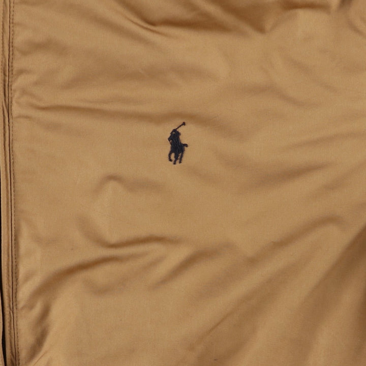 Ralph Lauren POLO by Ralph Lauren padded puffer jacket, men's size L polyester Beige type Vintage Second Hand