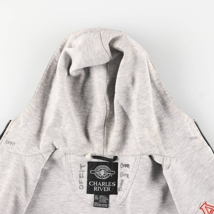 CHARLES RIVER Harley-Davidson Nylon Parka, Men's Size Small Nylon black type Vintage Second Hand