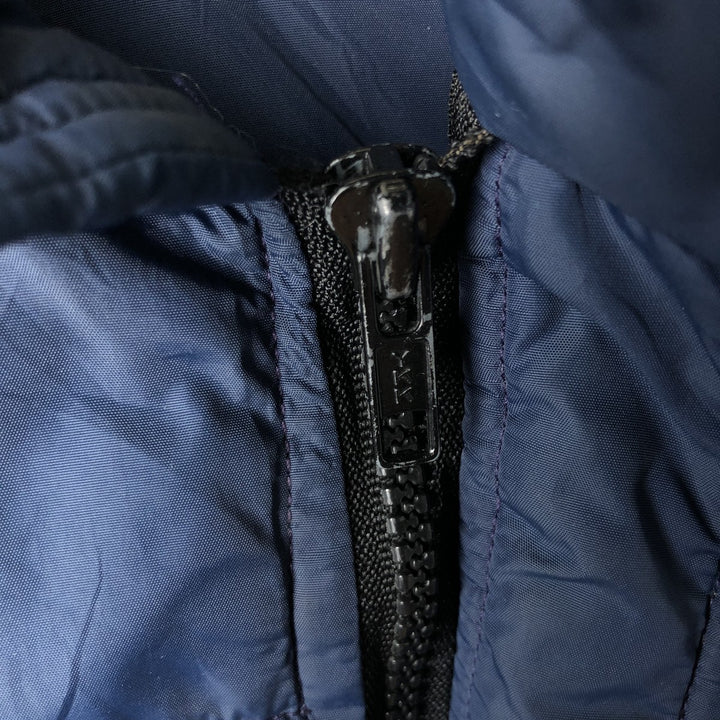 Vintage 1980'S Frostline padded vest, size L, men's Nylon navy blue type Vintage Second Hand