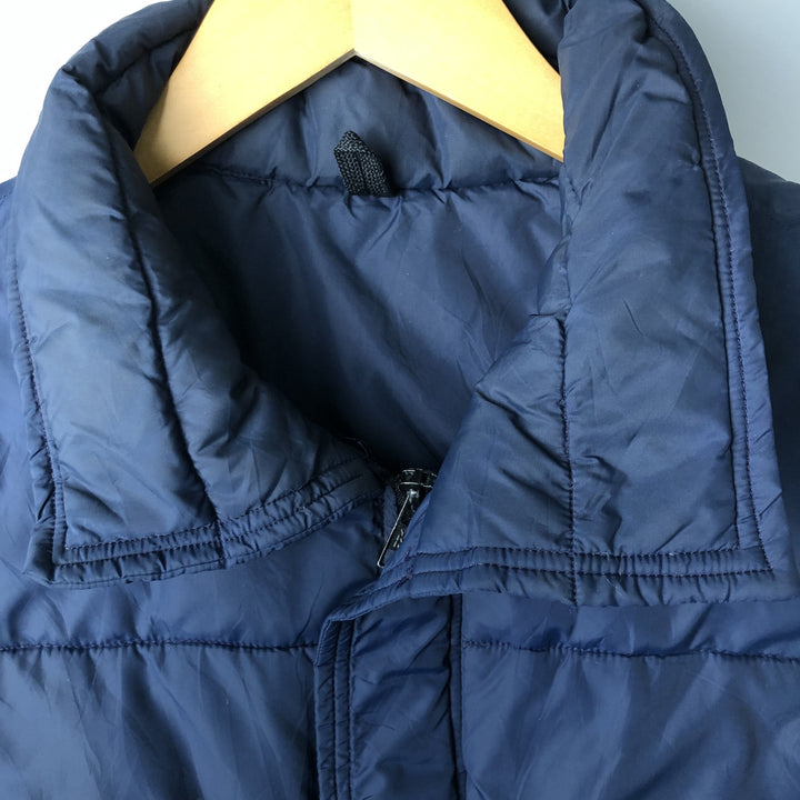 Vintage 1980'S Frostline padded vest, size L, men's Nylon navy blue type Vintage Second Hand