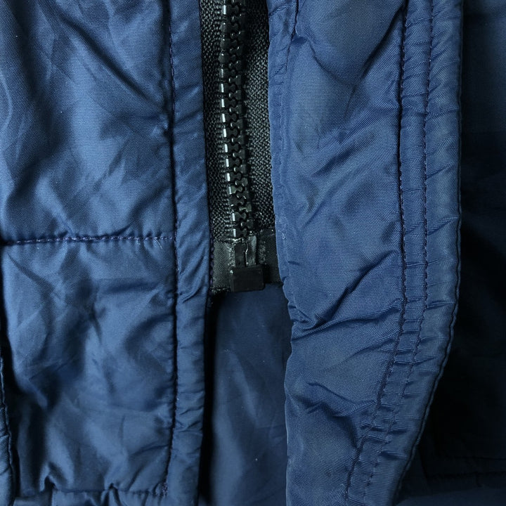 Vintage 1980'S Frostline padded vest, size L, men's Nylon navy blue type Vintage Second Hand