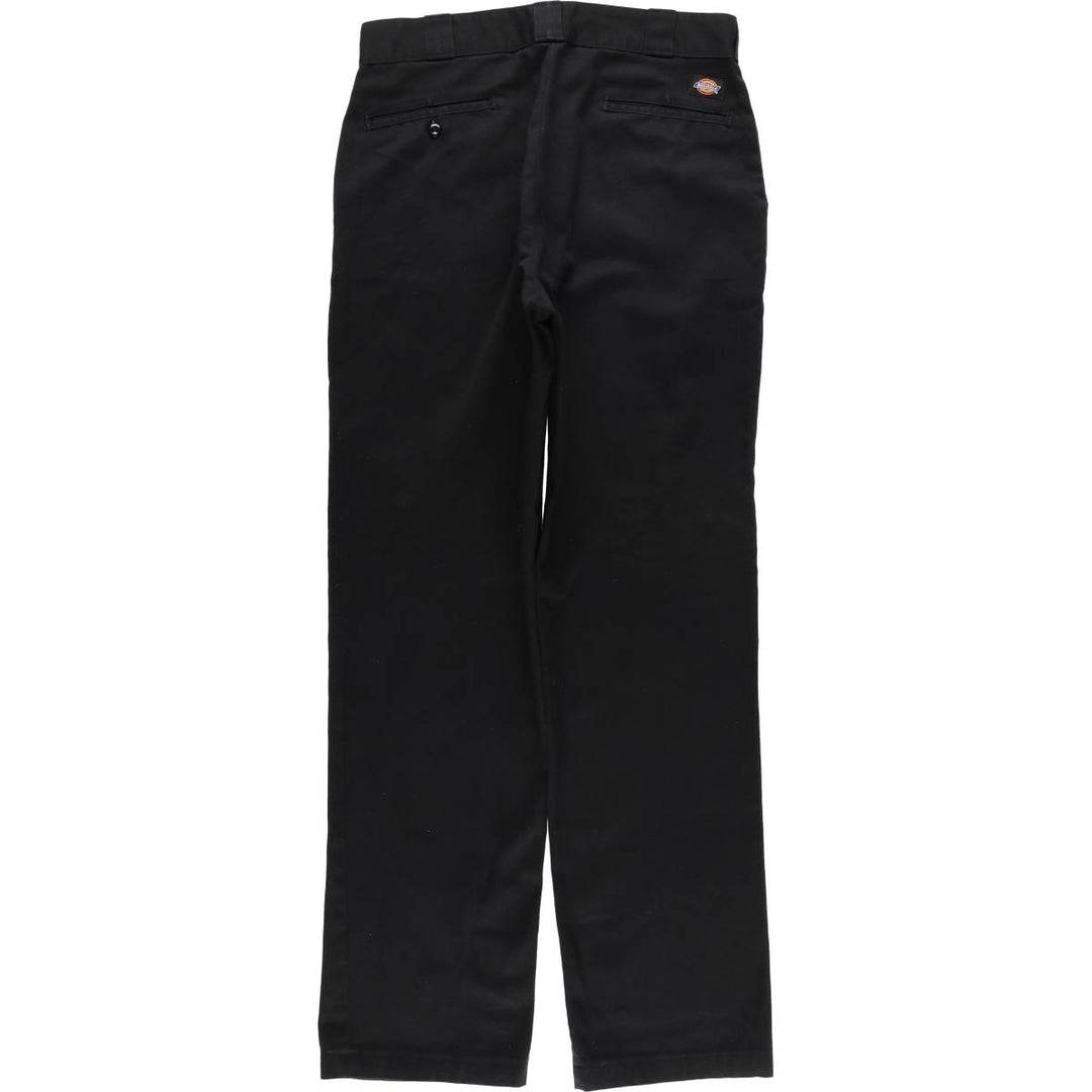 Dickies Work Pants Men's W34 polyester black type Vintage Second Hand