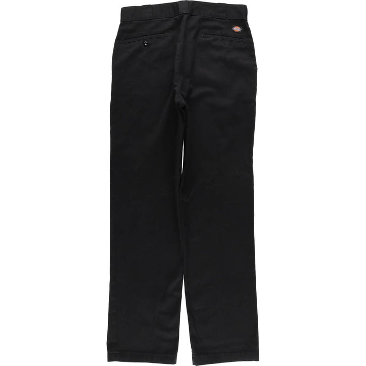 Dickies Work Pants Men's W34 polyester black type Vintage Second Hand