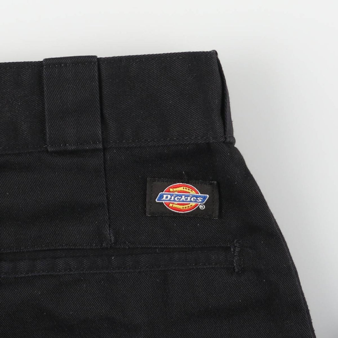 Dickies Work Pants Men's W34 polyester black type Vintage Second Hand