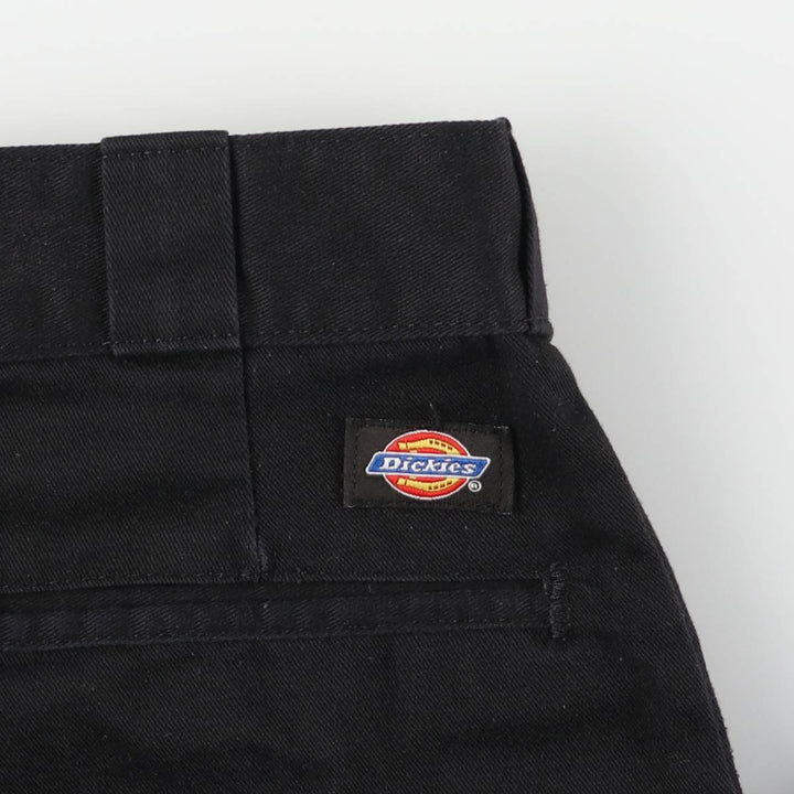 Dickies Work Pants Men's W34 polyester black type Vintage Second Hand