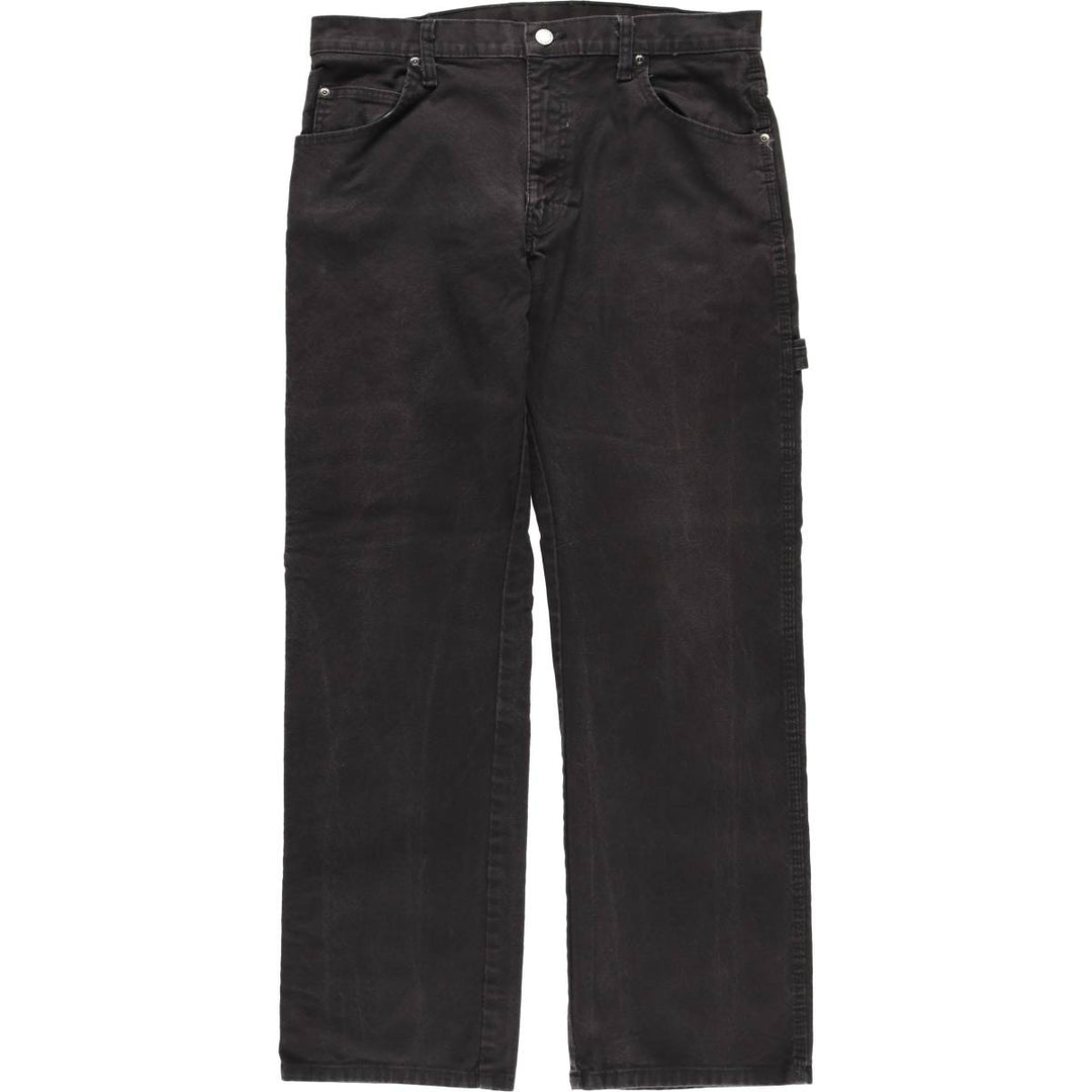 Dickies Duck Painter Pants Men's W34 equivalent cotton black type Vintage Second Hand