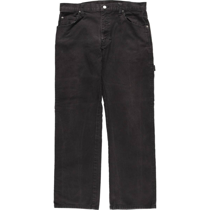 Dickies Duck Painter Pants Men's W34 equivalent cotton black type Vintage Second Hand