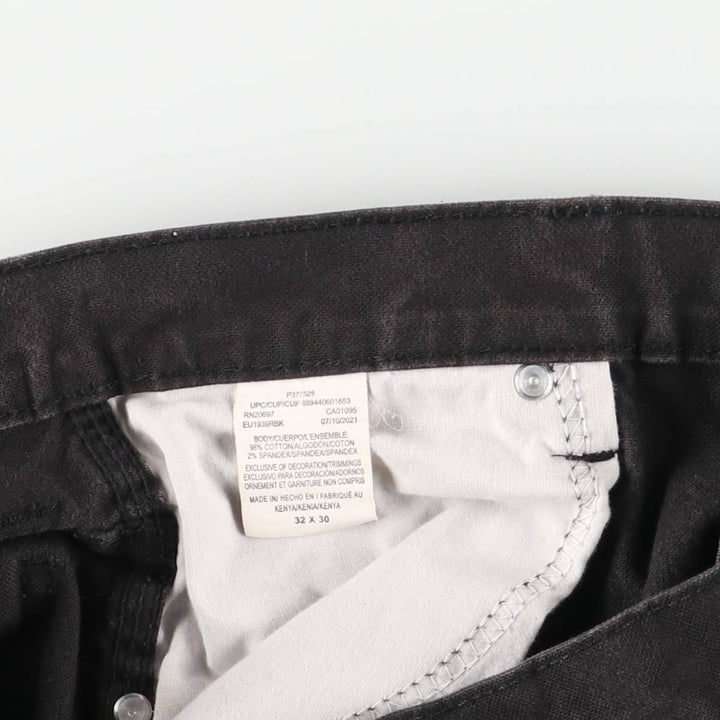 Dickies Duck Painter Pants Men's W34 equivalent cotton black type Vintage Second Hand