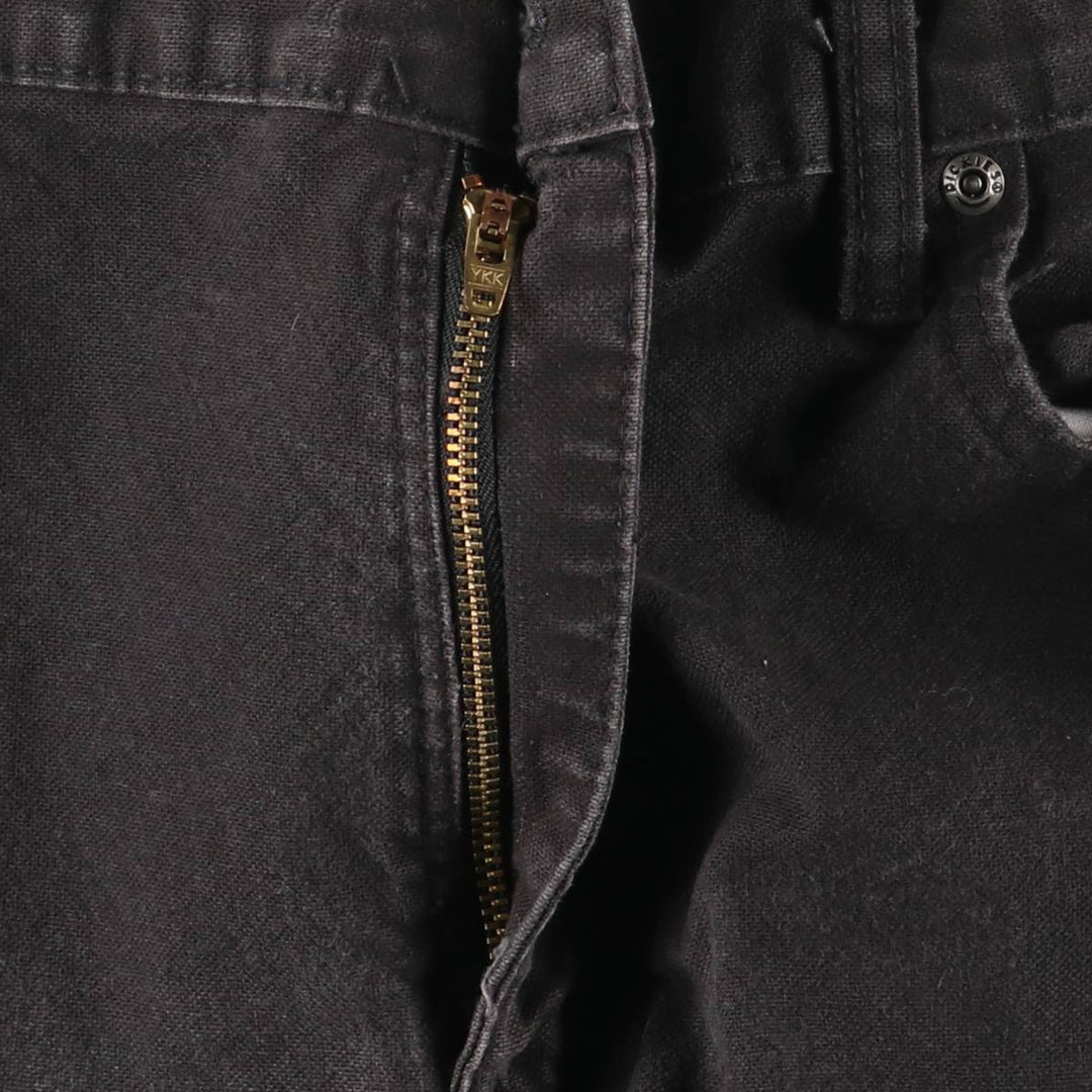Dickies Duck Painter Pants Men's W34 equivalent cotton black type Vintage Second Hand