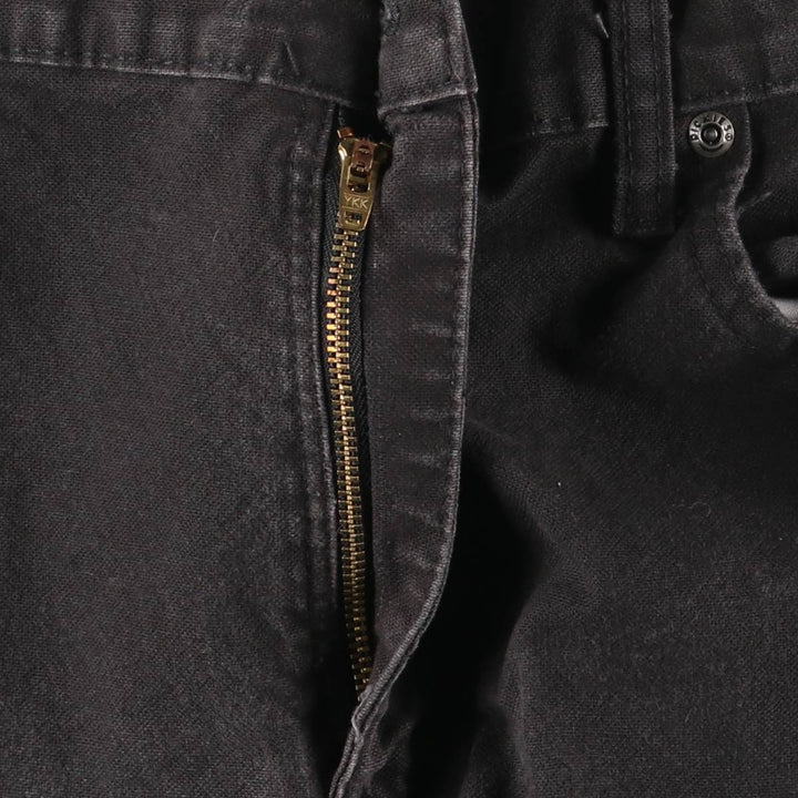 Dickies Duck Painter Pants Men's W34 equivalent cotton black type Vintage Second Hand