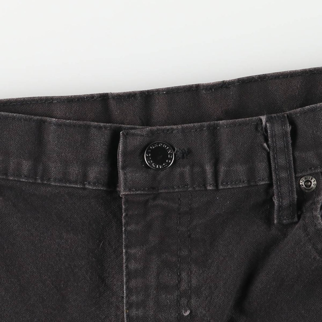 Dickies Duck Painter Pants Men's W34 equivalent cotton black type Vintage Second Hand