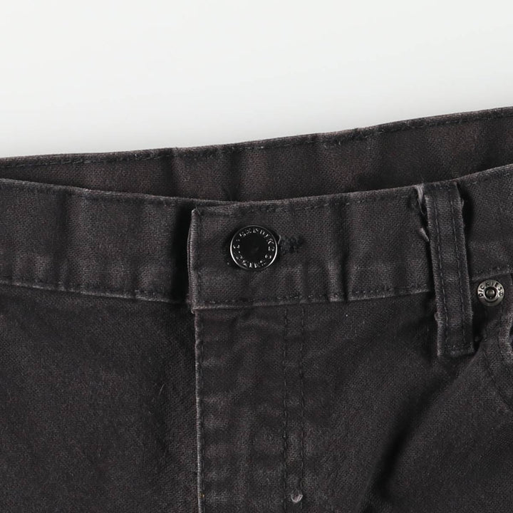 Dickies Duck Painter Pants Men's W34 equivalent cotton black type Vintage Second Hand