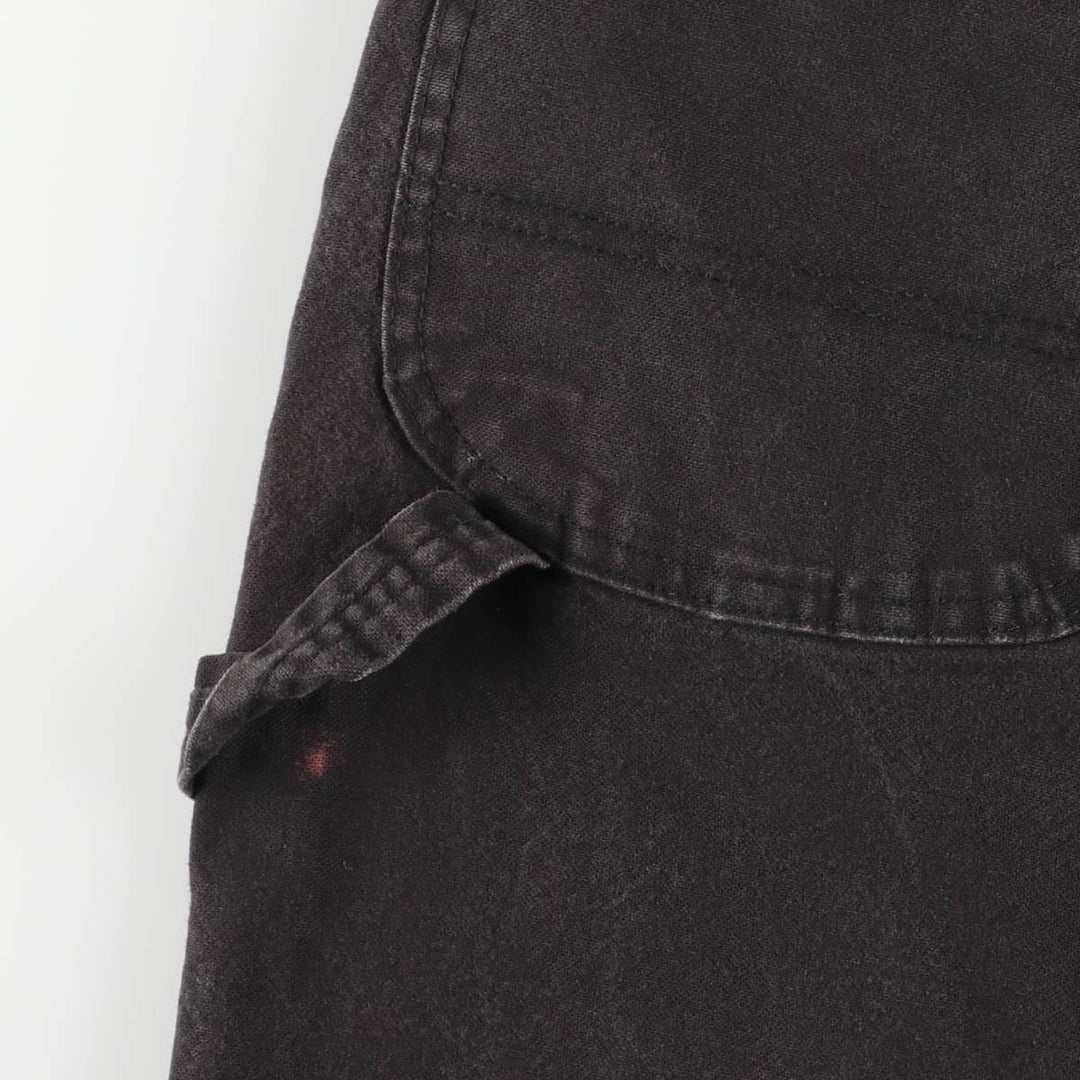 Dickies Duck Painter Pants Men's W34 equivalent cotton black type Vintage Second Hand