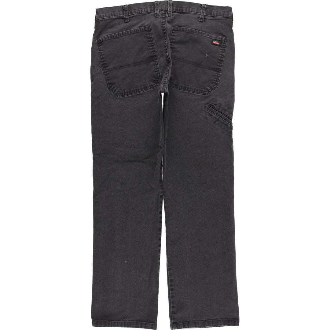 Dickies Duck Work Pants Men's W34 cotton black type Vintage Second Hand