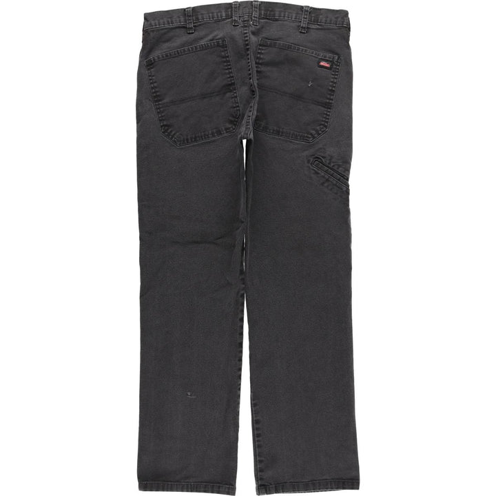 Dickies Duck Work Pants Men's W34 cotton black type Vintage Second Hand