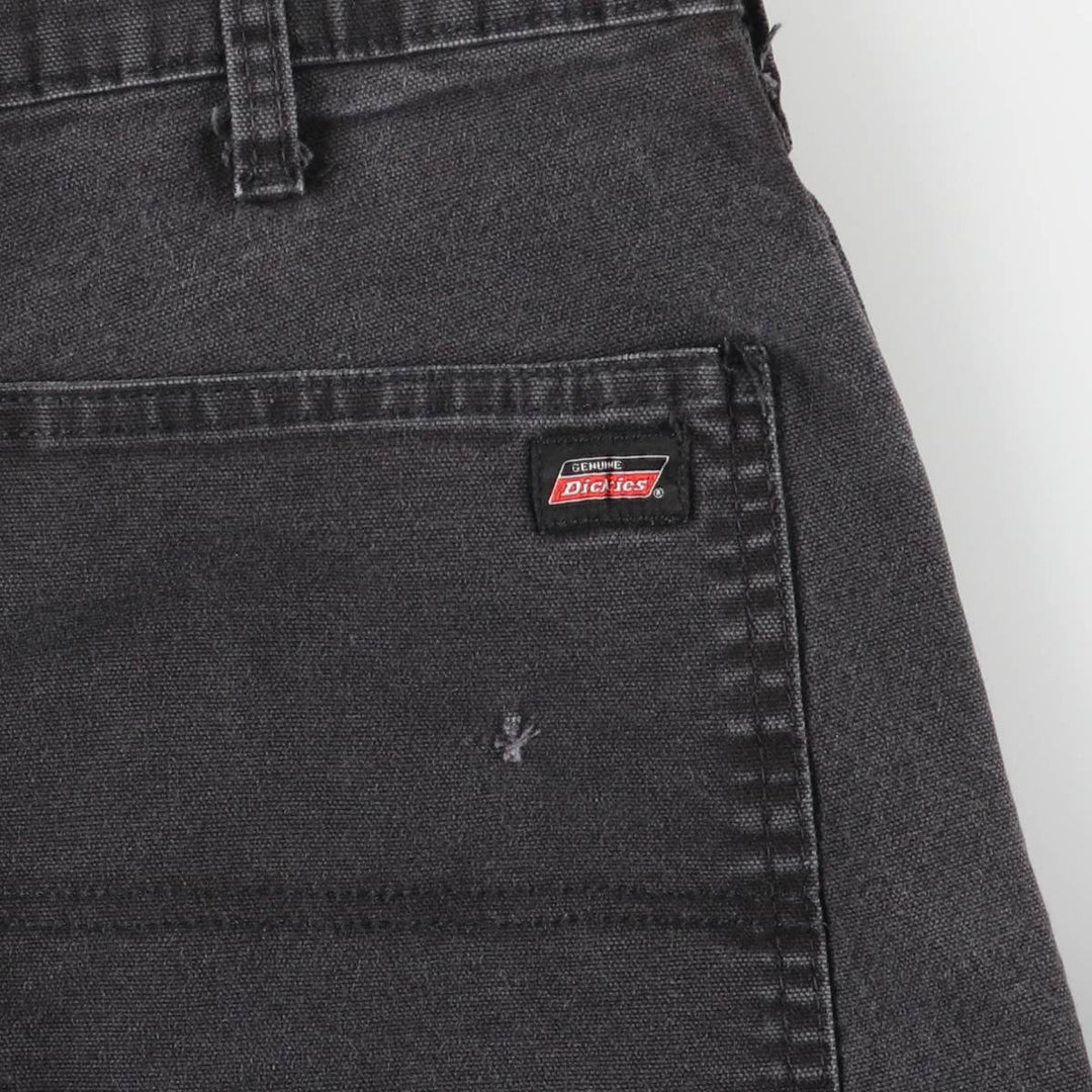Dickies Duck Work Pants Men's W34 cotton black type Vintage Second Hand