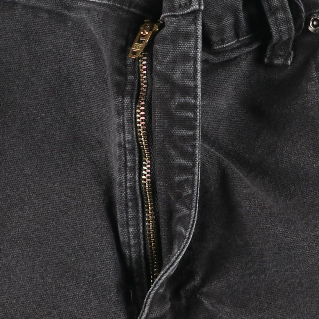 Dickies Duck Work Pants Men's W34 cotton black type Vintage Second Hand