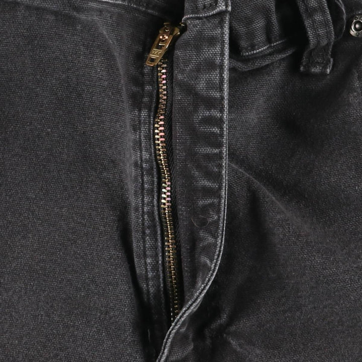 Dickies Duck Work Pants Men's W34 cotton black type Vintage Second Hand
