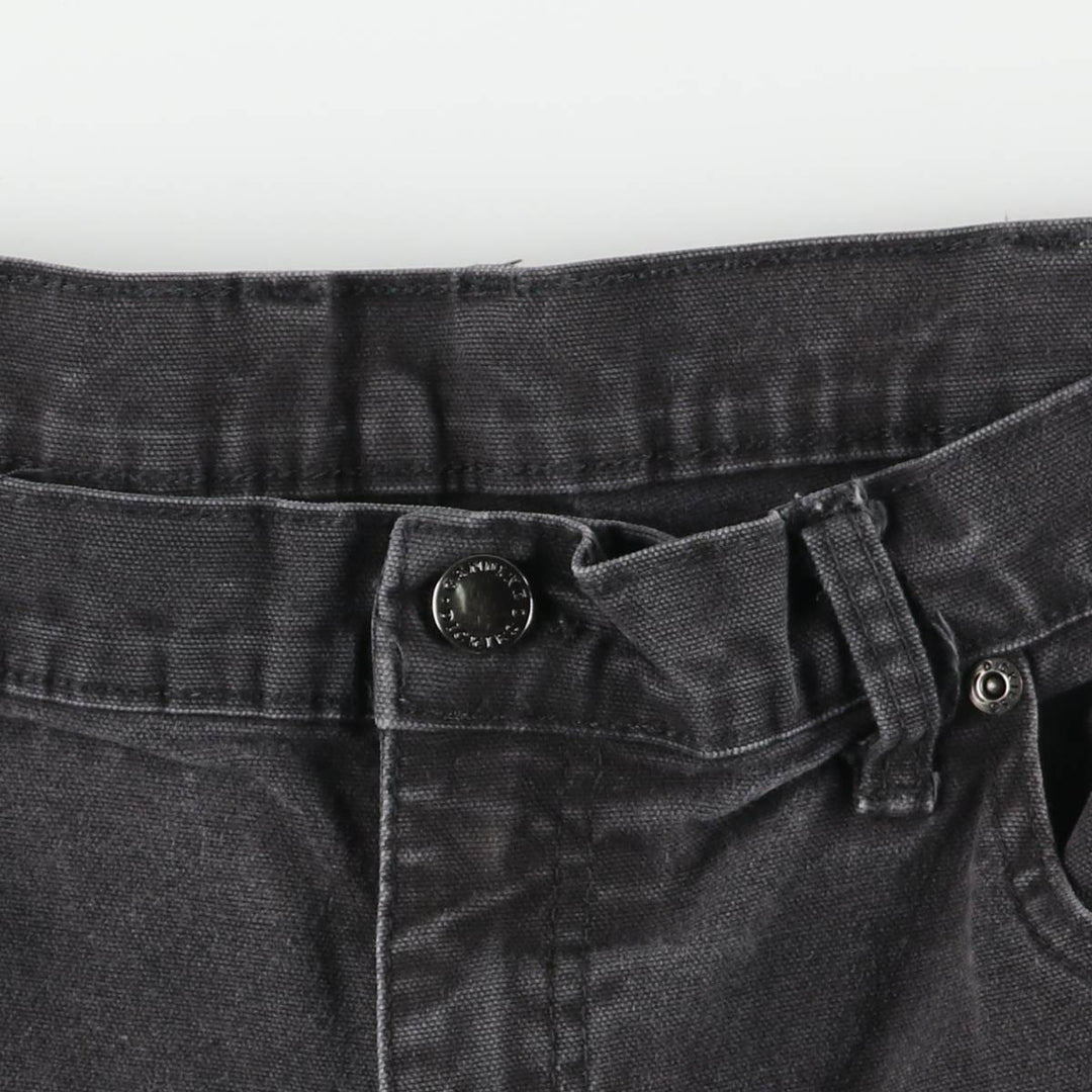 Dickies Duck Work Pants Men's W34 cotton black type Vintage Second Hand