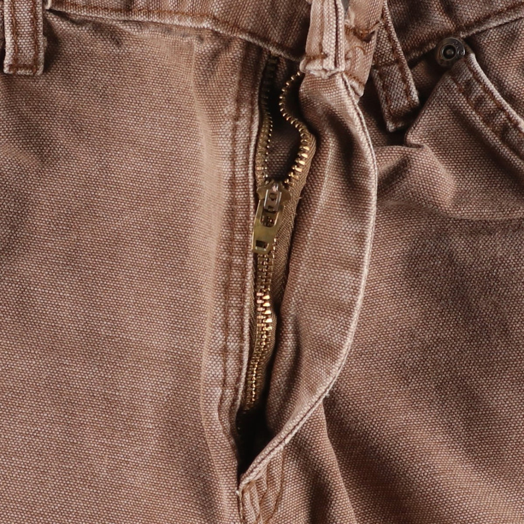 Dickies Duck Work Pants Men's W34 cotton brown type Vintage Second Hand