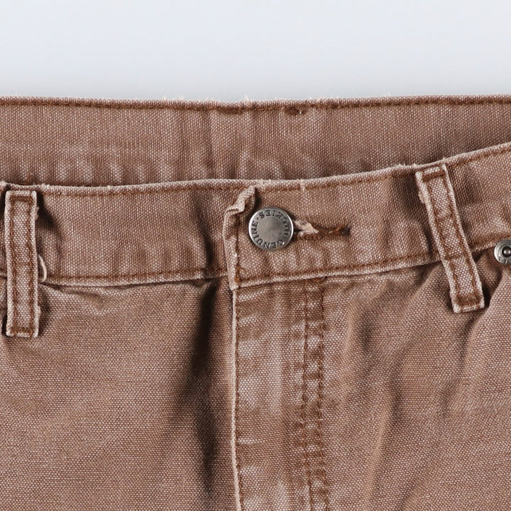 Dickies Duck Work Pants Men's W34 cotton brown type Vintage Second Hand