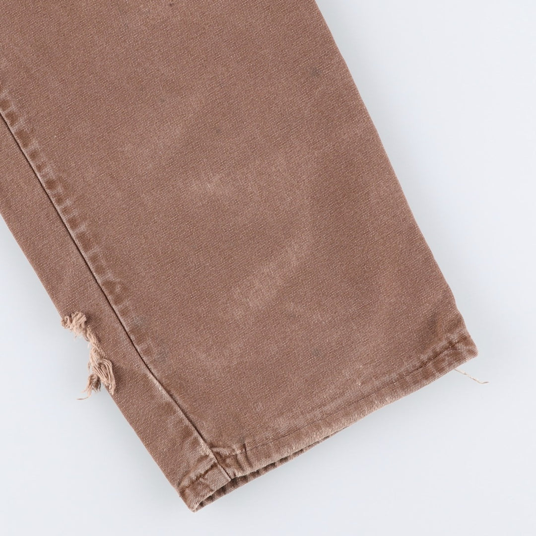 Dickies Duck Work Pants Men's W34 cotton brown type Vintage Second Hand