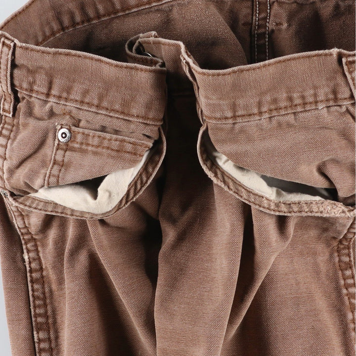 Dickies Duck Work Pants Men's W34 cotton brown type Vintage Second Hand