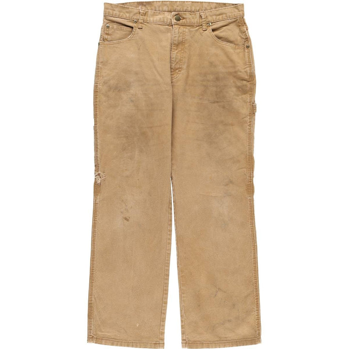 Dickies Duck Painter Pants Men's W32 equivalent cotton brown type Vintage Second Hand