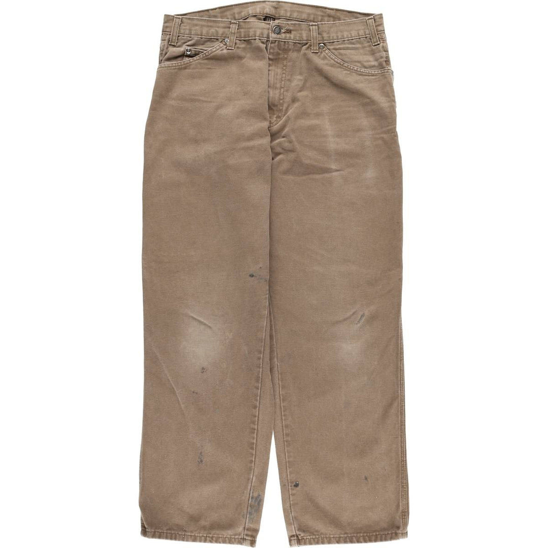 Dickies Duck Painter Pants Men's W34 equivalent cotton brown type Vintage Second Hand