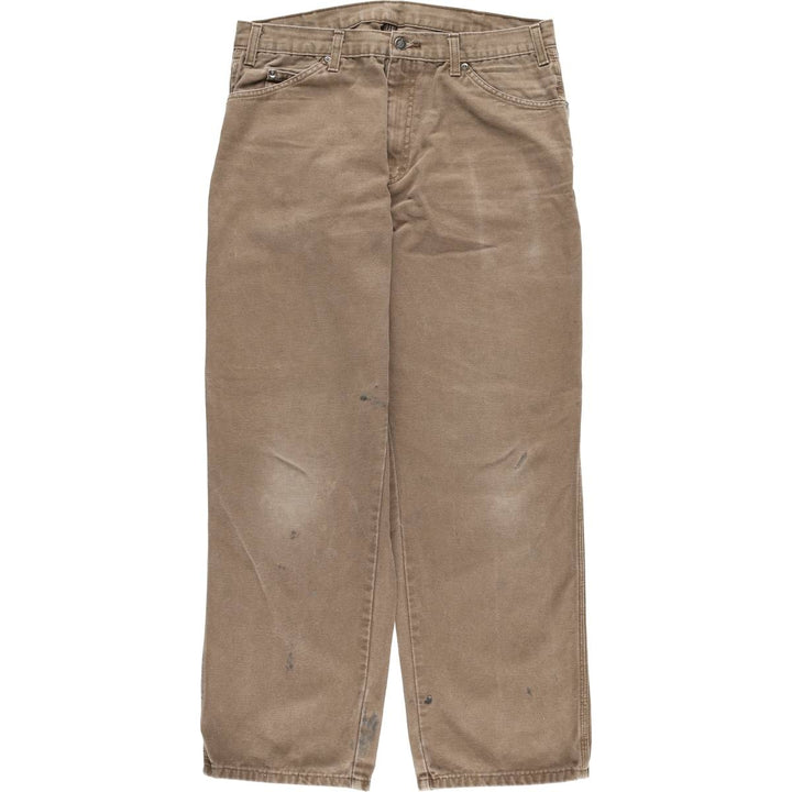Dickies Duck Painter Pants Men's W34 equivalent cotton brown type Vintage Second Hand