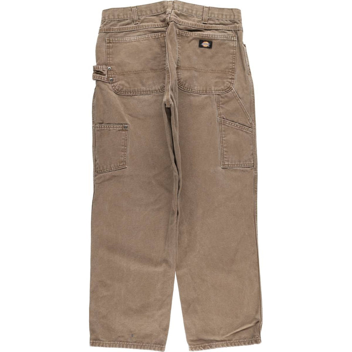 Dickies Duck Painter Pants Men's W34 equivalent cotton brown type Vintage Second Hand