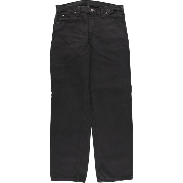 Dickies Duck Painter Pants Men's W34 equivalent cotton black type Vintage Second Hand