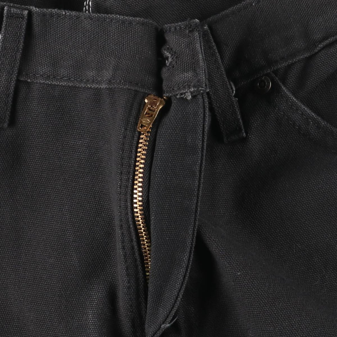 Dickies Duck Painter Pants Men's W34 equivalent cotton black type Vintage Second Hand
