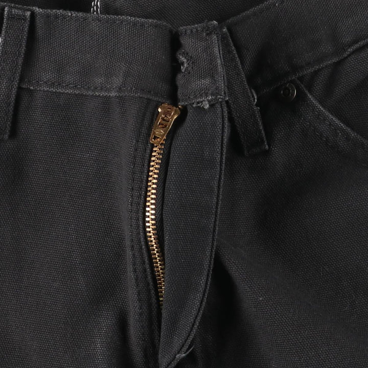 Dickies Duck Painter Pants Men's W34 equivalent cotton black type Vintage Second Hand