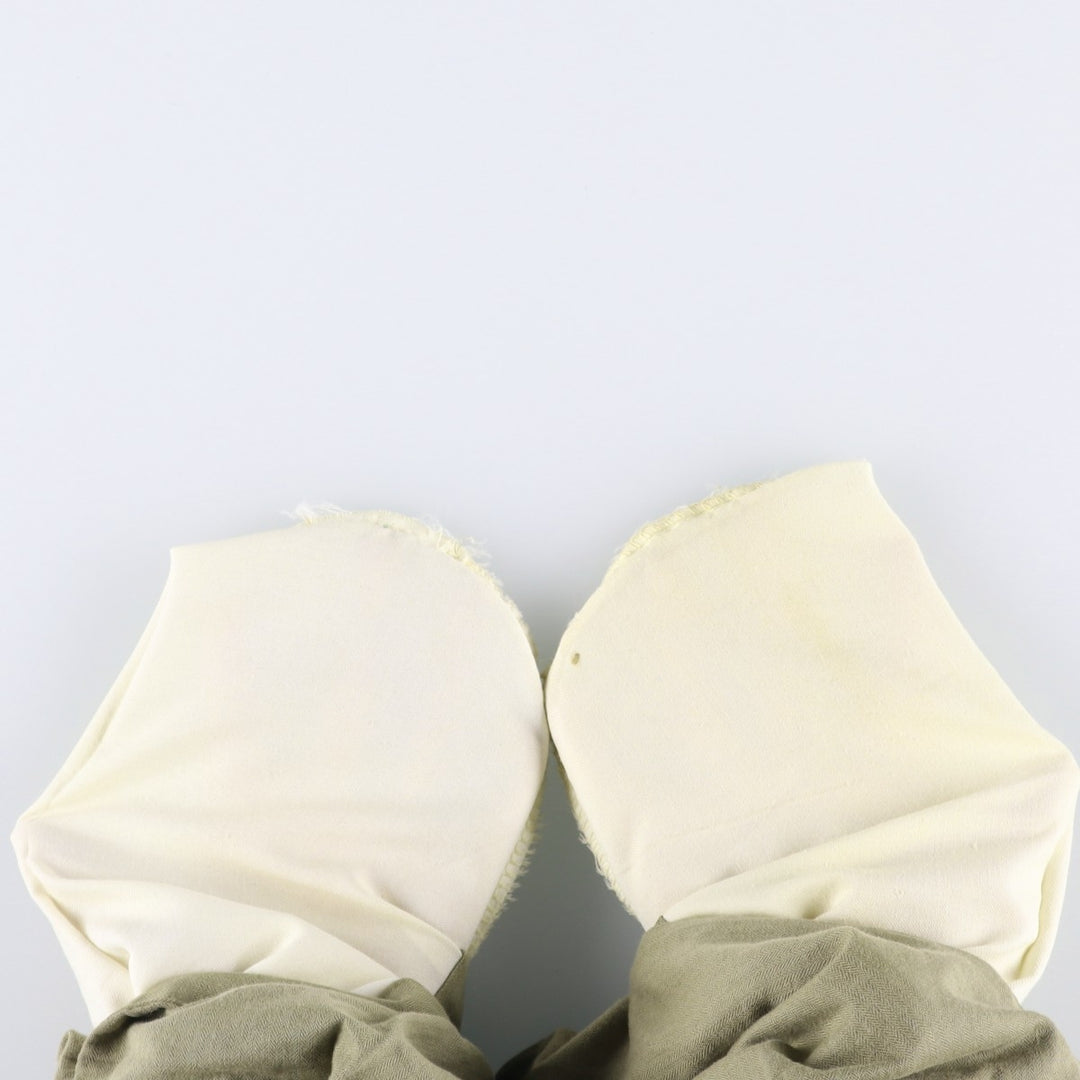 Dockers Premium Two-Pleated Cotton and Linen Pants, Men's Size W30 linen Khaki type Vintage Second Hand