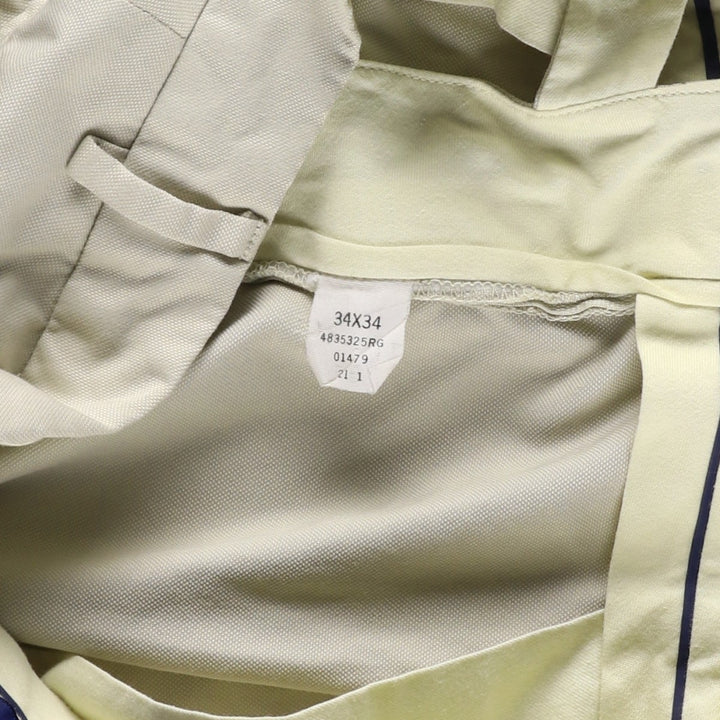 Ralph Lauren POLO GOLF two-pleat slacks, men's size W33 polyester Beige type Vintage Second Hand