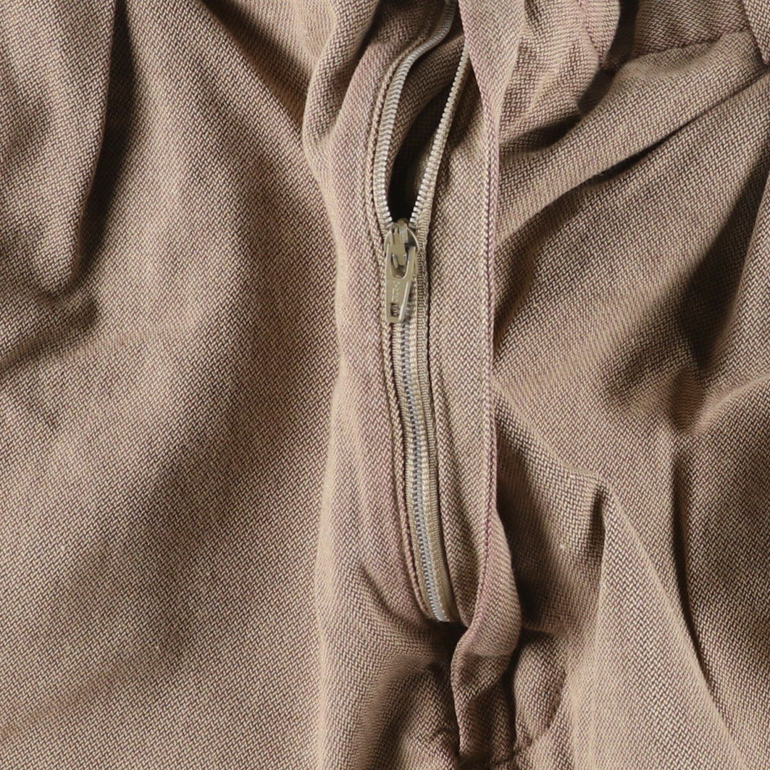 Ralph Lauren POLO by Ralph Lauren two-pleat slacks, men's size W31 cotton beige type brown Vintage Second Hand