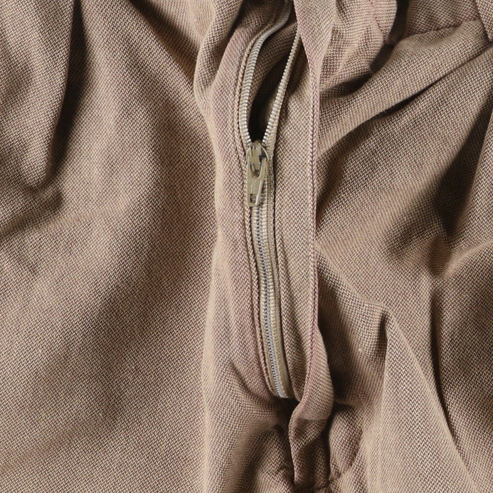 Ralph Lauren POLO by Ralph Lauren two-pleat slacks, men's size W31 cotton beige type brown Vintage Second Hand