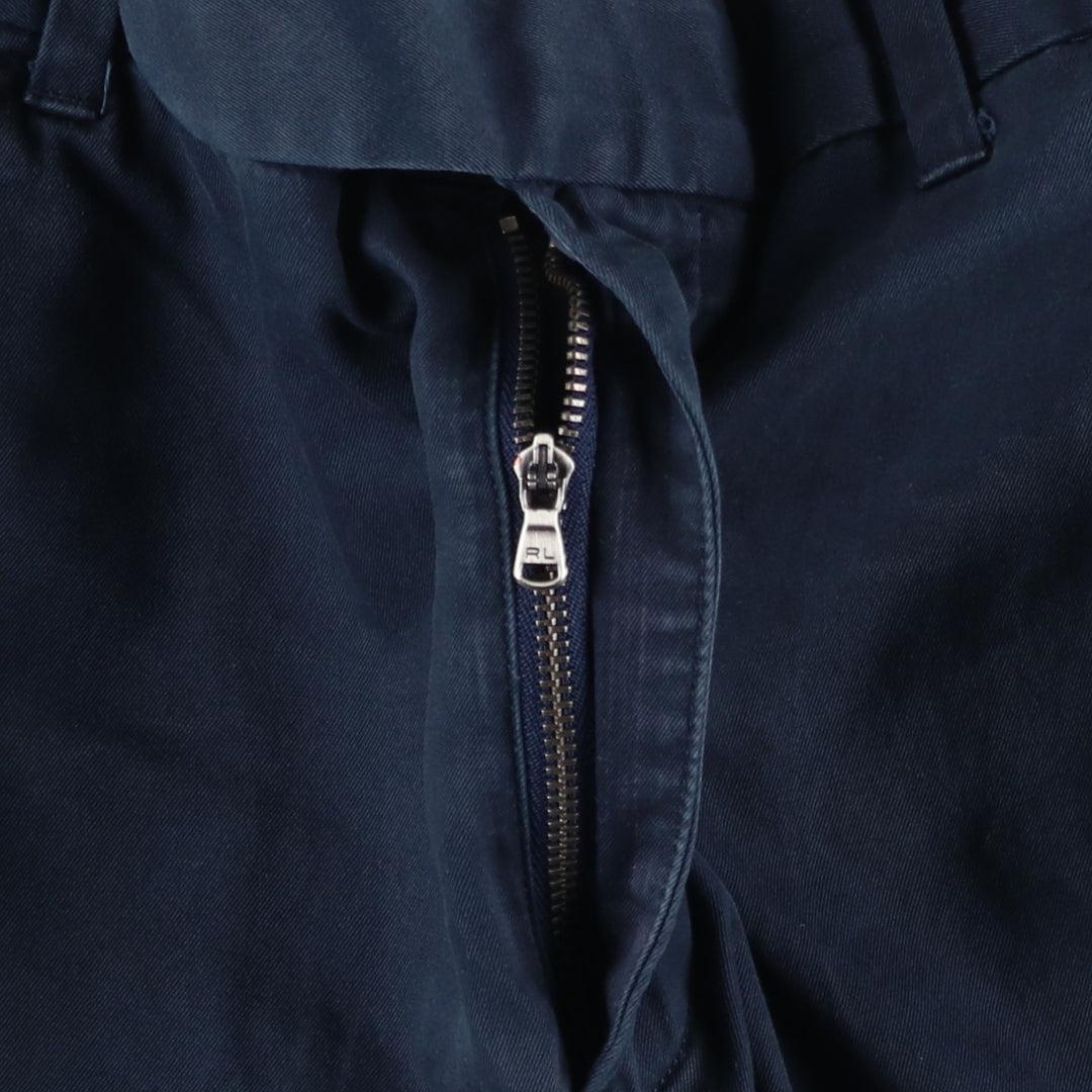 Ralph Lauren POLO GOLF Polo Golf slacks for men, size W34 cotton navy blue type Vintage Second Hand