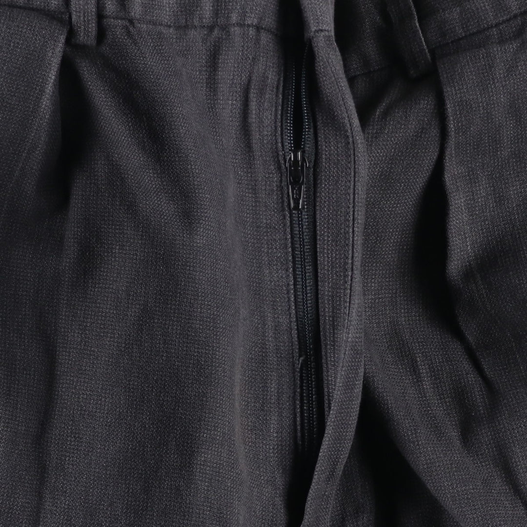 Ralph Lauren POLO by Ralph Lauren two-pleat slacks, men's size W29 cotton gray type Vintage Second Hand