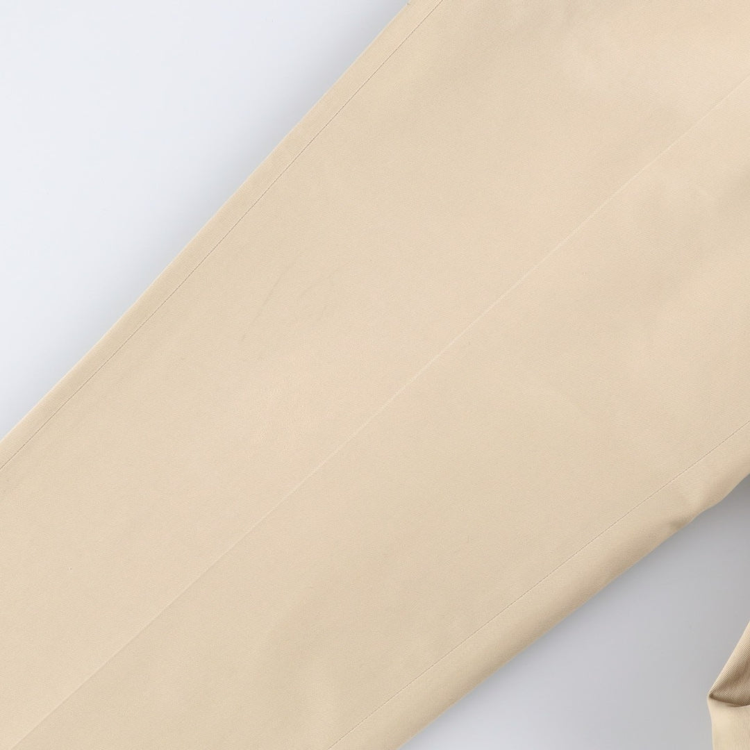 Ralph Lauren POLO GOLF Men's Cotton Slacks, Size W34 Pima Cotton Beige type Vintage Second Hand